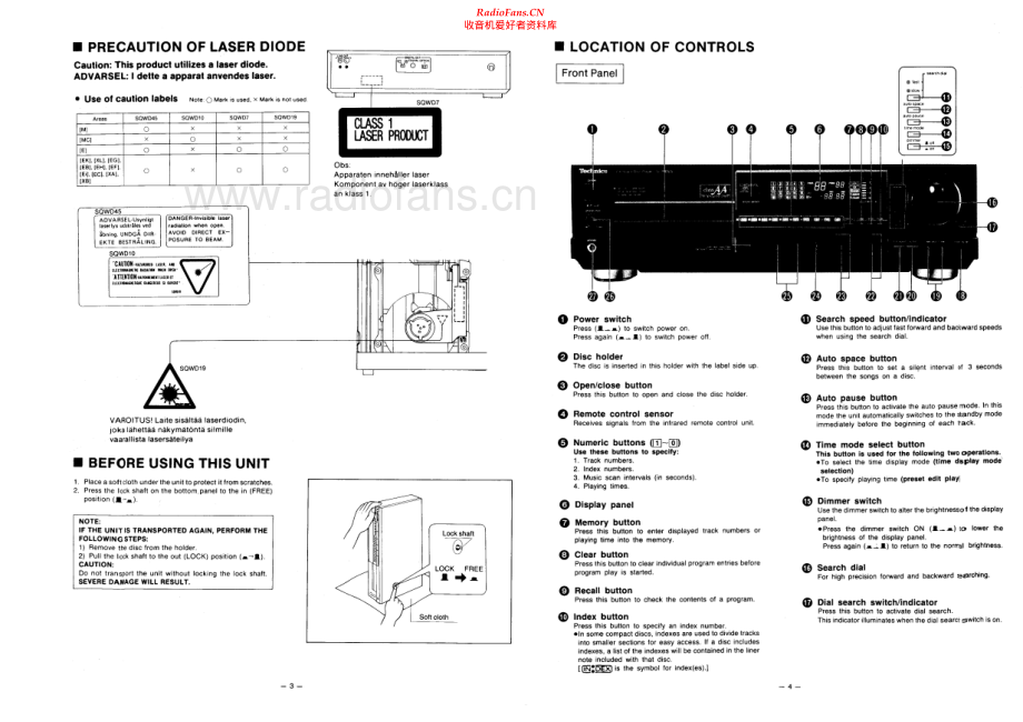Technics-SLP1000-cd-sm 维修电路原理图.pdf_第2页