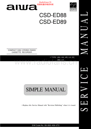 Aiwa-CSDED89-pr-sm维修电路原理图.pdf