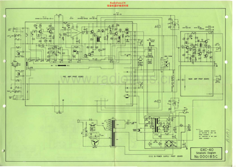 Akai-GXC40-tape-sch维修电路原理图.pdf_第1页