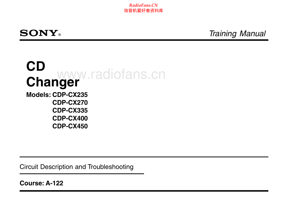 Sony-CDPCX270-cdc-tm 维修电路原理图.pdf_第1页