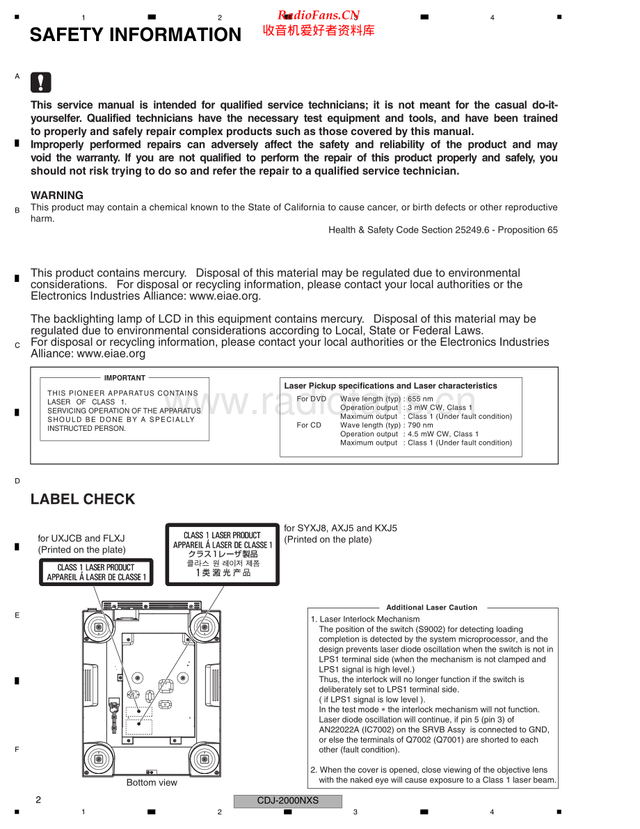 Pioneer-CDJ2000NSX2-mp-sm2 维修电路原理图.pdf_第2页