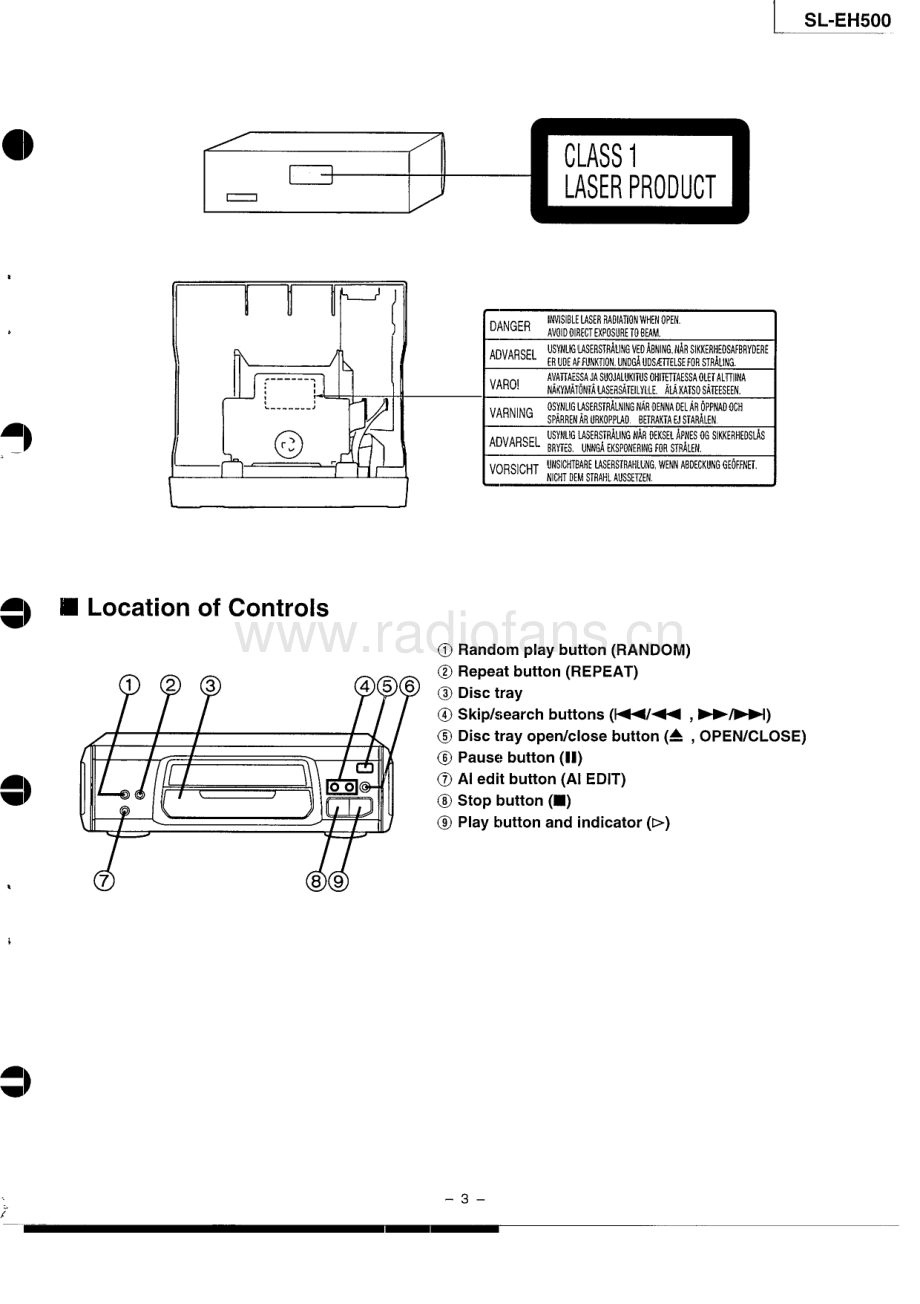 Technics-SLEH500-cd-sm 维修电路原理图.pdf_第3页