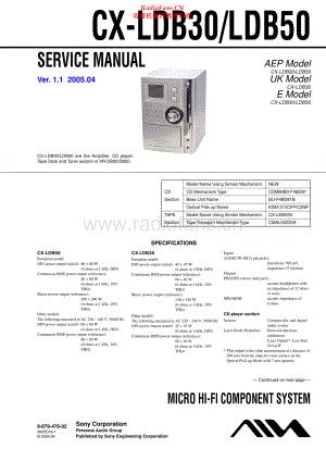 Aiwa-CXLDB50-cs-sm维修电路原理图.pdf