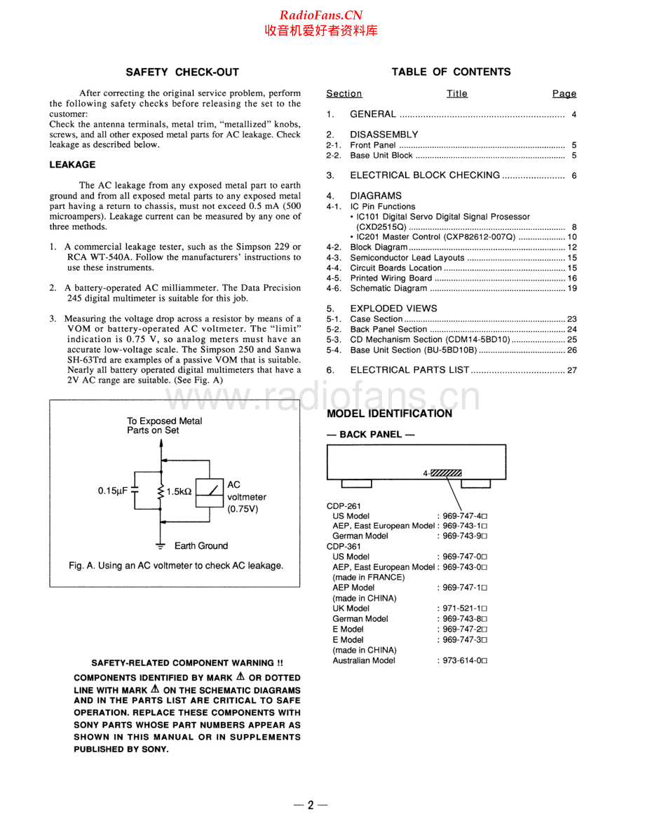 Sony-CDP261-cd-sm 维修电路原理图.pdf_第2页
