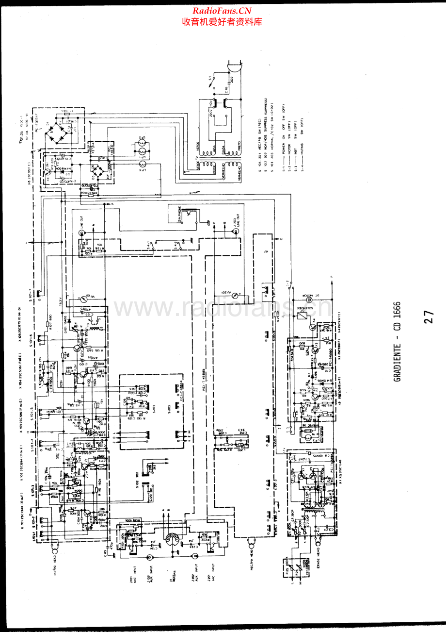 Gradiente-CD1666-tape-sch维修电路原理图.pdf_第1页
