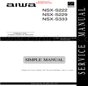 Aiwa-NSXS333-cs-ssm维修电路原理图.pdf