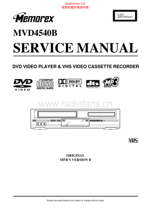 Memorex-MVD4540B-dvd-sm 维修电路原理图.pdf