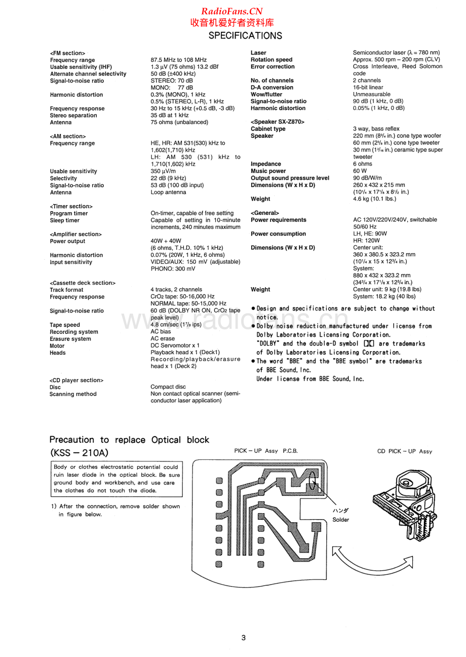 Aiwa-XSZ720-cs-sm维修电路原理图.pdf_第3页