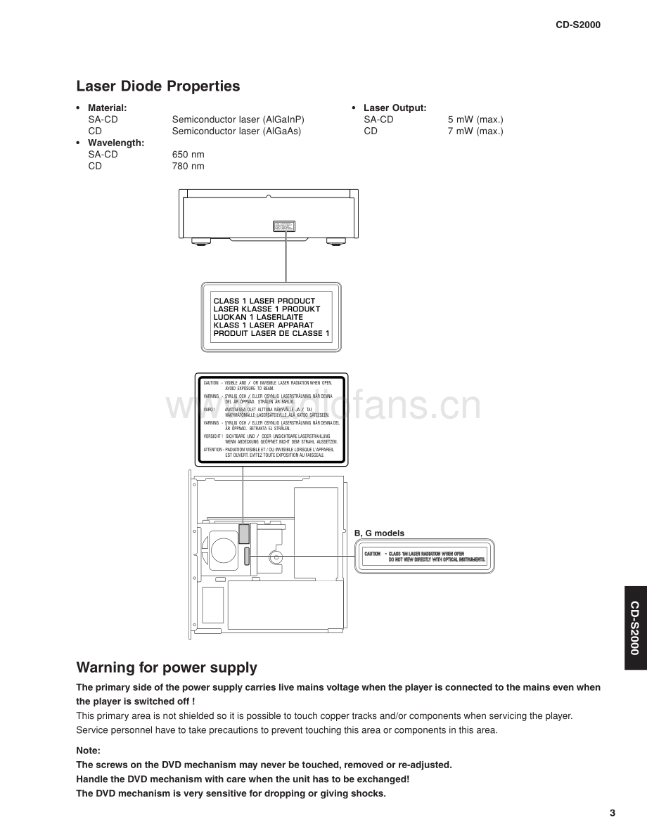 Yamaha-CDS2000-cd-sm2 维修电路原理图.pdf_第3页