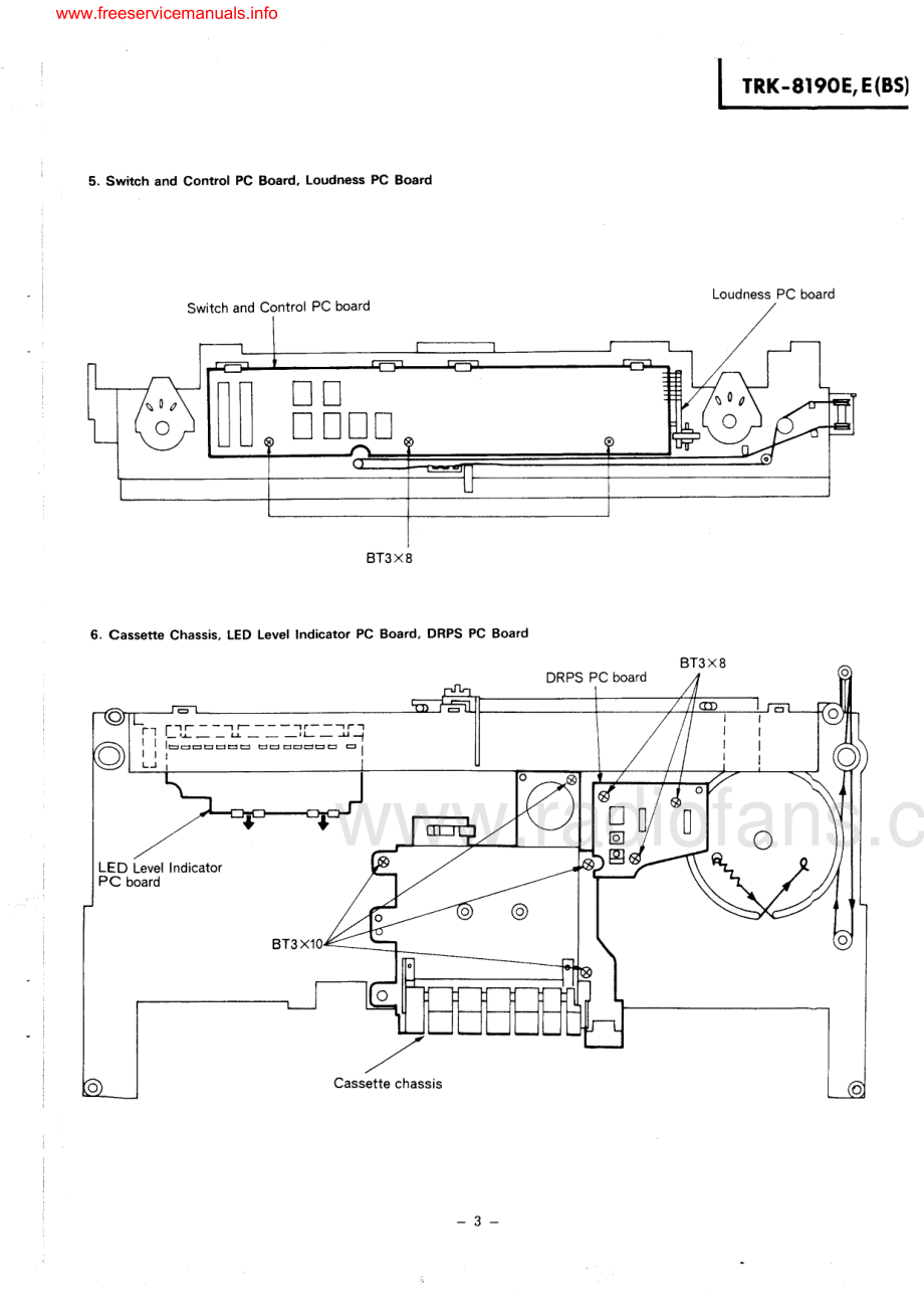 Hitachi-TRK8190E-pr-sm 维修电路原理图.pdf_第3页
