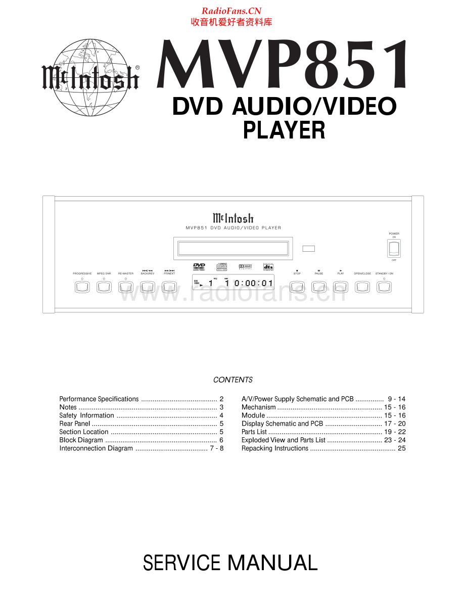 McIntosh-MVP851-cd-sm 维修电路原理图.pdf_第1页