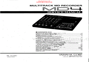 Yamaha-MD4-mdr-sm 维修电路原理图.pdf