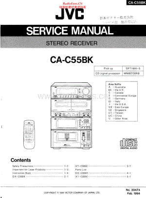 JVC-CAC55BK-cs-sm 维修电路原理图.pdf