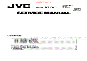 JVC-XLV1-cd-sm 维修电路原理图.pdf
