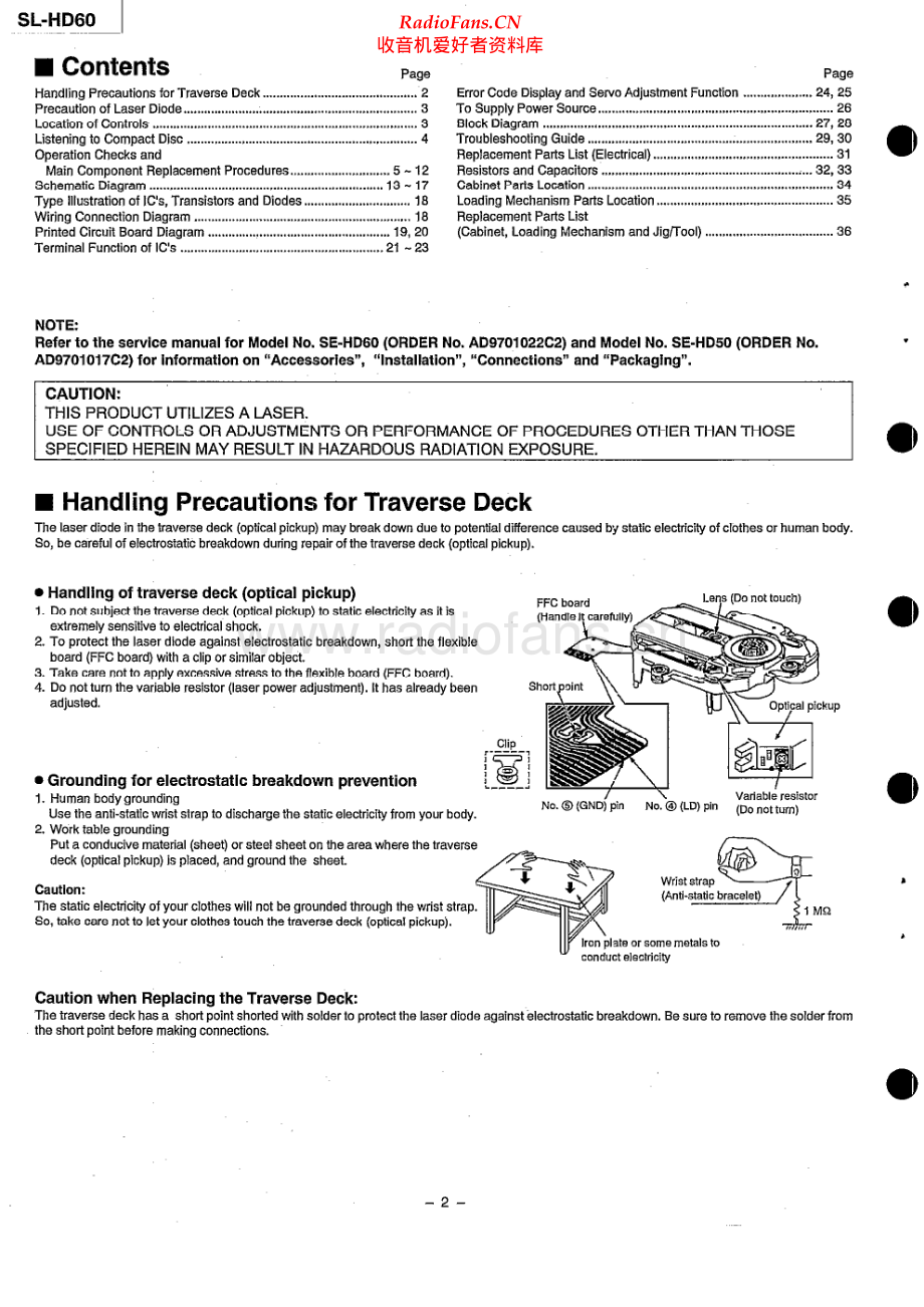 Technics-SLHD60-cd-sm 维修电路原理图.pdf_第2页