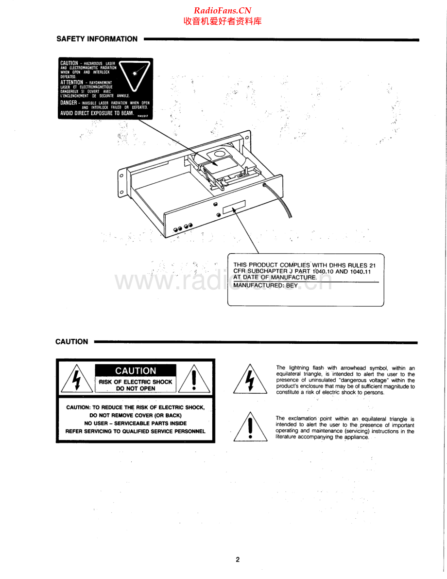 Carver-SDA490T-cd-sm维修电路原理图.pdf_第2页