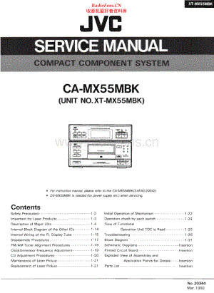 JVC-CAMX55MBK-cs-sm 维修电路原理图.pdf