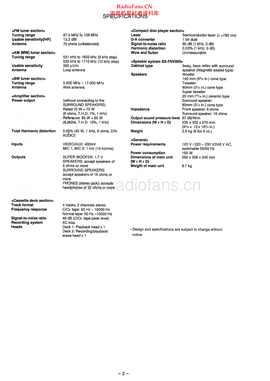 Aiwa-NSXV770-cs-sm维修电路原理图.pdf_第2页