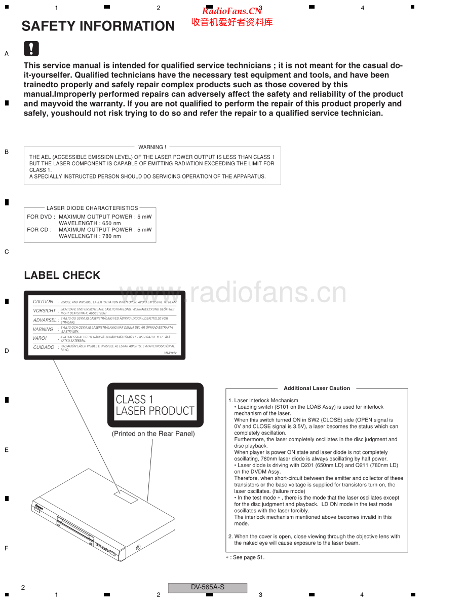Pioneer-DV565A-dvd-sm 维修电路原理图.pdf_第2页