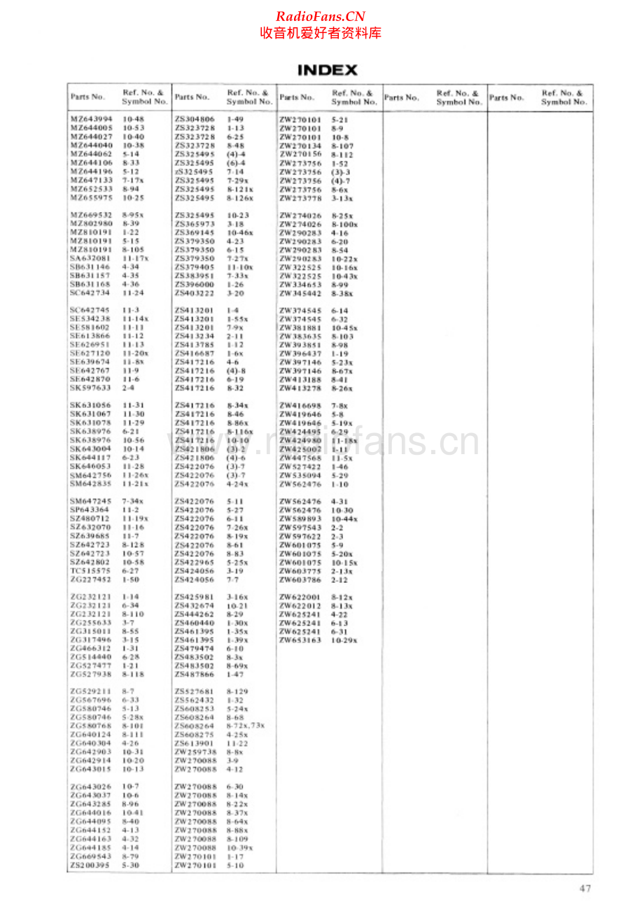 Akai-GX265D-tape-sm维修电路原理图.pdf_第2页