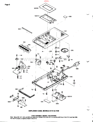 Califone-3130-tape-sm维修电路原理图.pdf