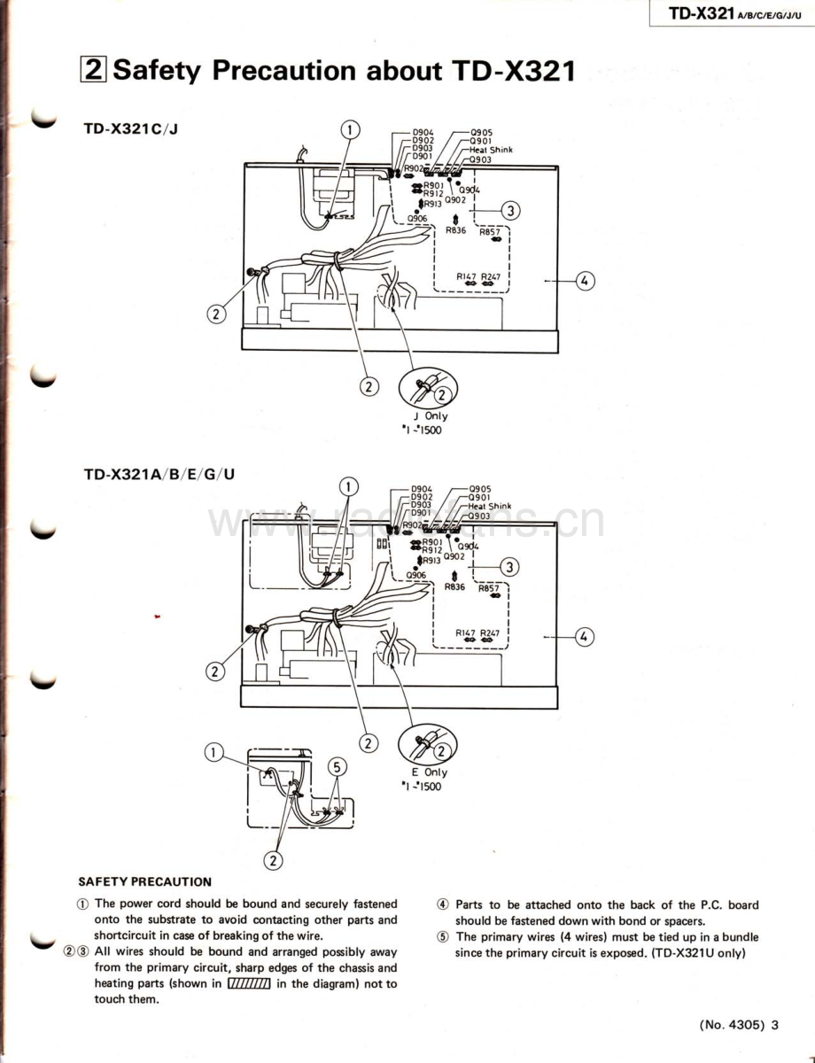 JVC-TDX3211-tape-sm 维修电路原理图.pdf_第3页