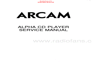 Arcam-Alpha-cd-sm维修电路原理图.pdf