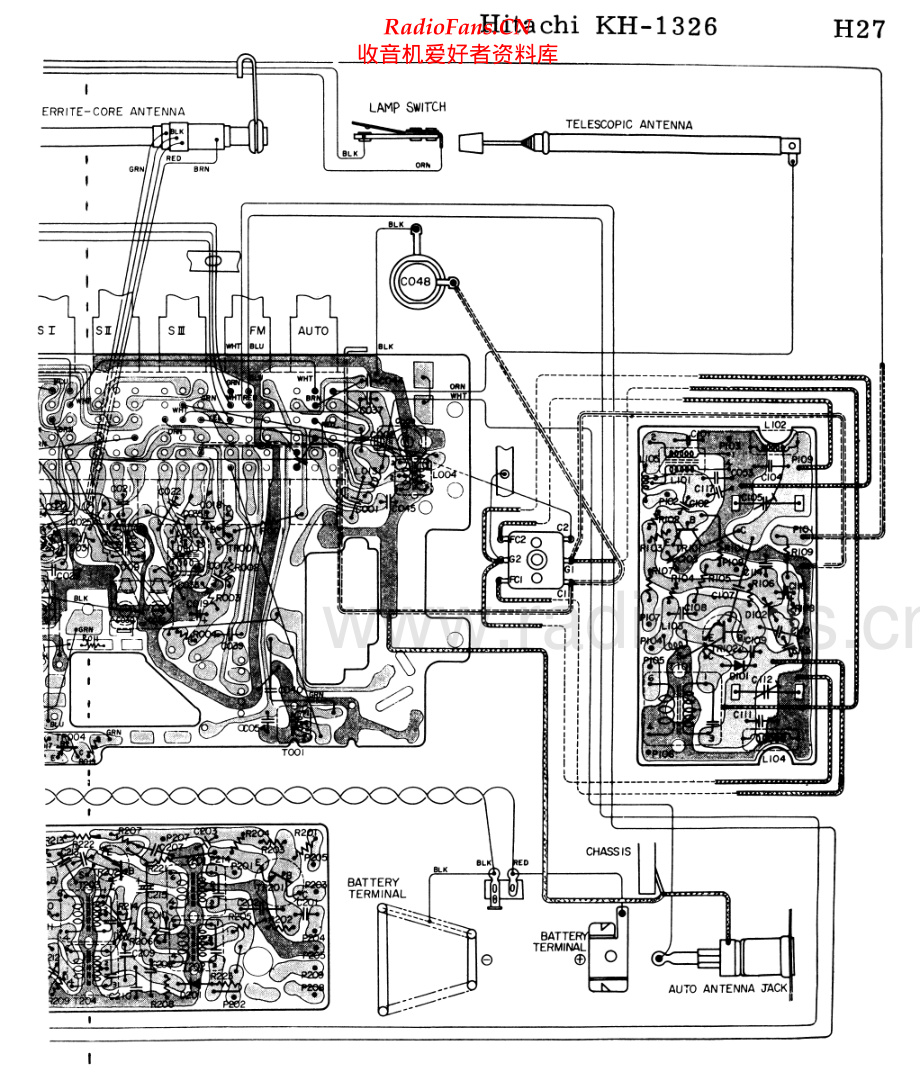 Hitachi-KH1326-pr-sm 维修电路原理图.pdf_第2页