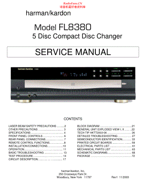HarmanKardon-FL8380-cd-sm维修电路原理图.pdf