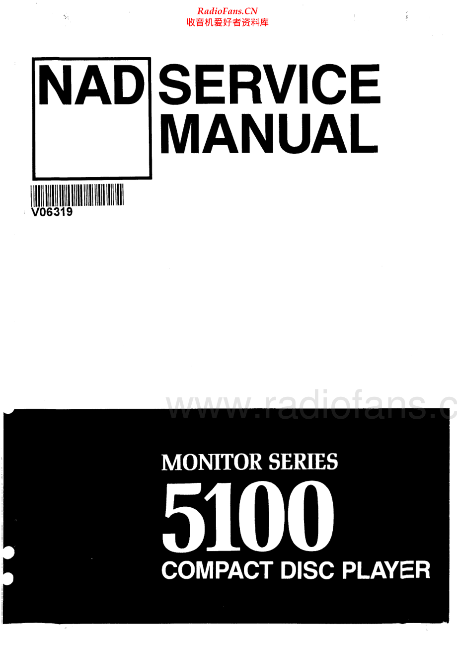 NAD-5100-cd-sm 维修电路原理图.pdf_第1页