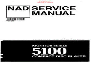 NAD-5100-cd-sm 维修电路原理图.pdf