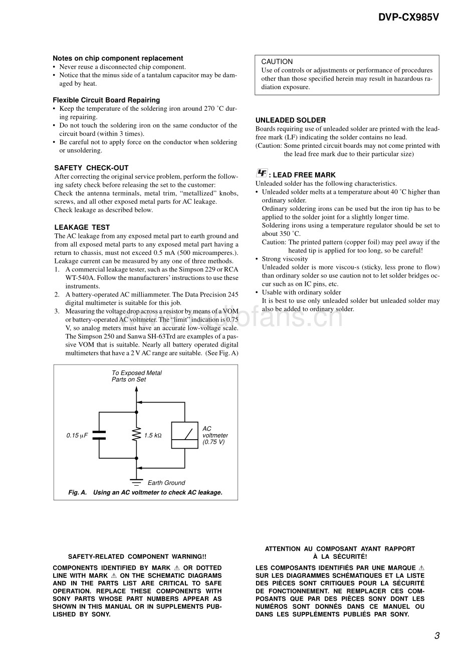Sony-DVPCX985V-cd-sm 维修电路原理图.pdf_第3页