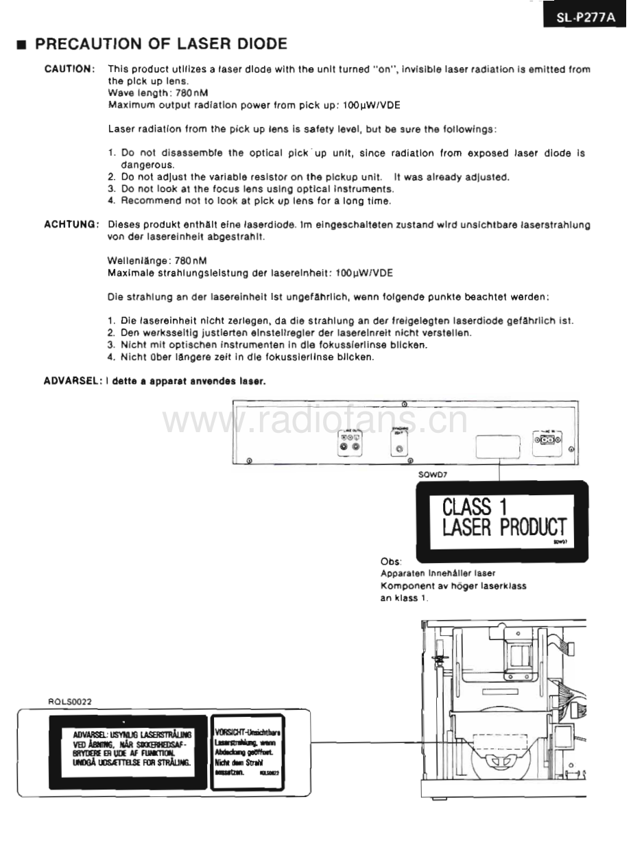 Technics-SLP277A-cd-sm 维修电路原理图.pdf_第3页