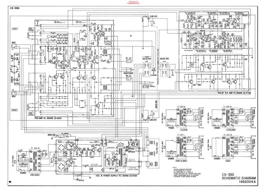 Akai-CS30D-tape-sm4维修电路原理图.pdf_第2页