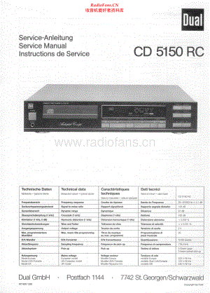 Dual-CD5150RC-cd-sm维修电路原理图.pdf