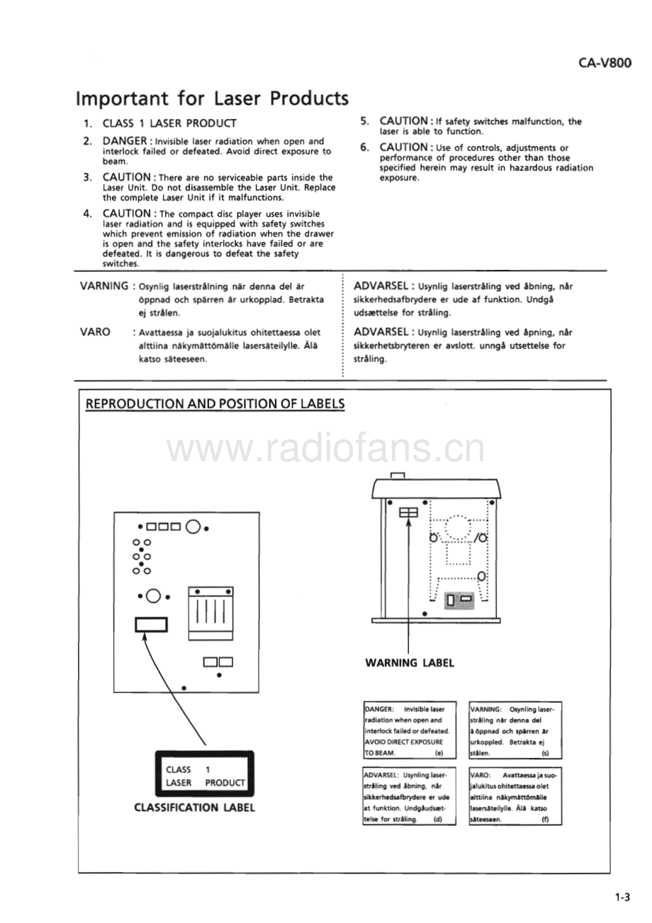 JVC-CAV800-cs-sm 维修电路原理图.pdf_第3页