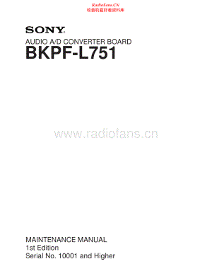 Sony-BKPFL751-dacb-sm 维修电路原理图.pdf