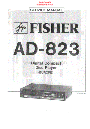 Fisher-AD823-cd-sm维修电路原理图.pdf