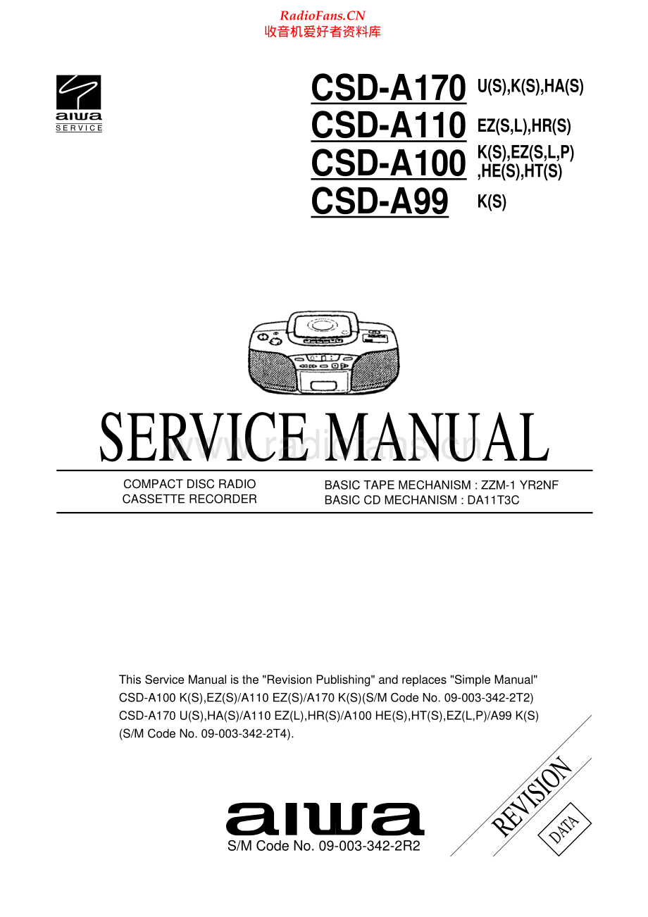 Aiwa-CSDA100-pr-smr2维修电路原理图.pdf_第1页