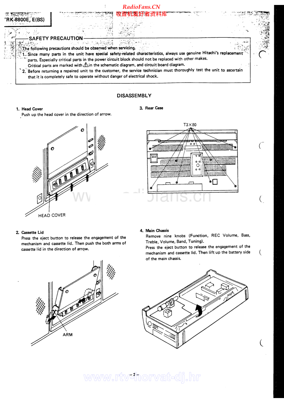 Hitachi-TRK8800E-pr-sm 维修电路原理图.pdf_第2页