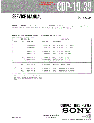 Sony-CDP39-cd-sm 维修电路原理图.pdf
