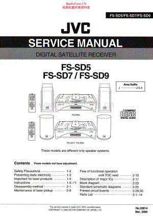 JVC-FSSD7-cs-sm 维修电路原理图.pdf