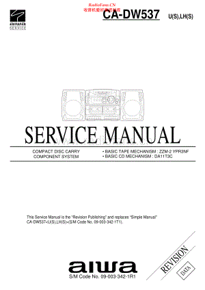 Aiwa-CADW537-cs-sm维修电路原理图.pdf