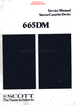 HHScott-665DM-tape-sm 维修电路原理图.pdf