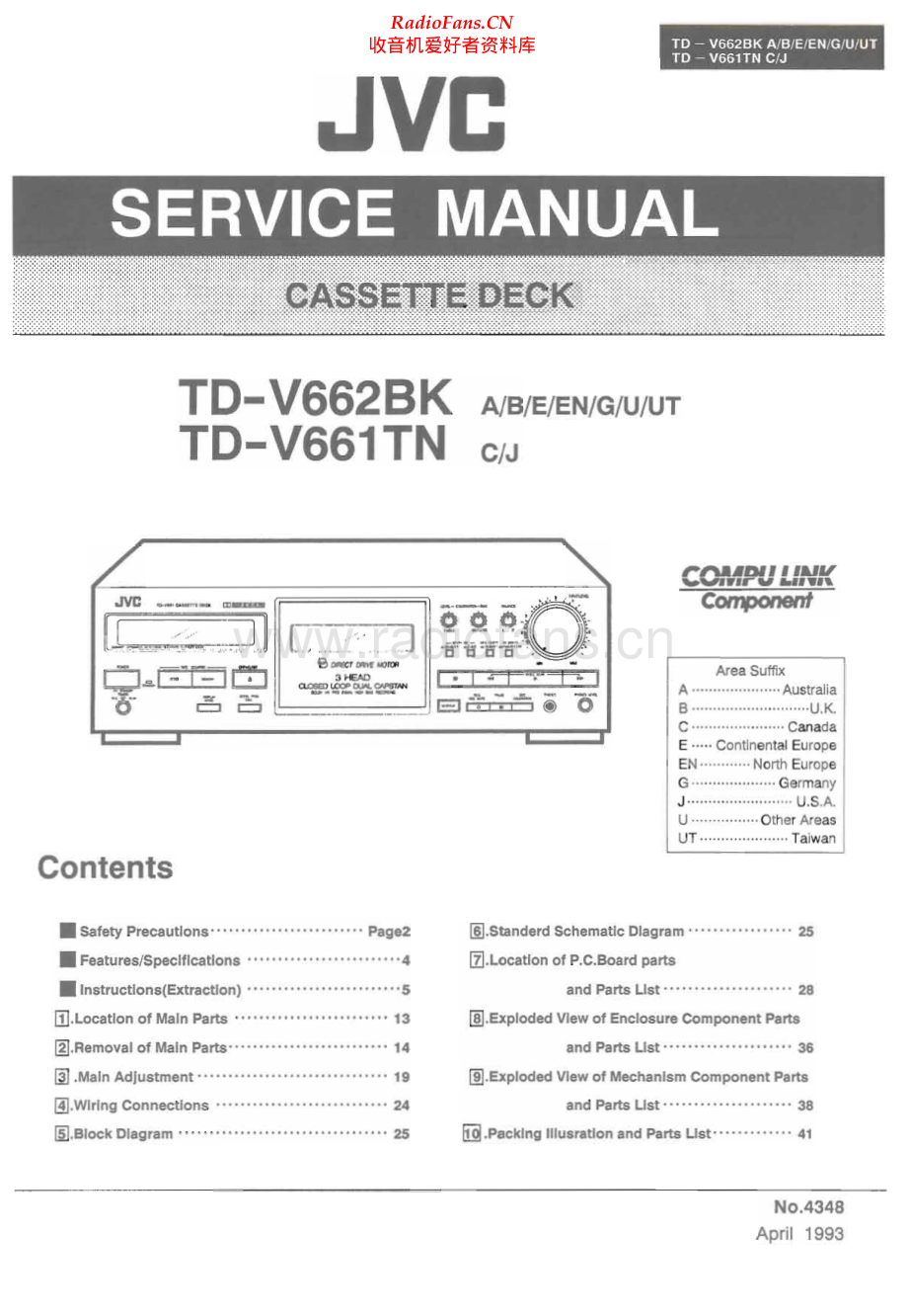 JVC-TDV661TN-tape-sm 维修电路原理图.pdf_第1页