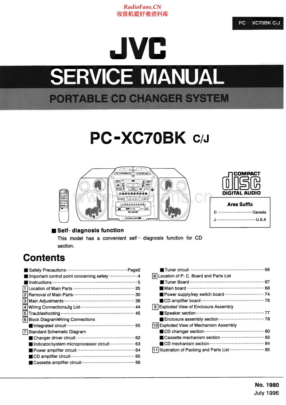 JVC-PCXC70-cs-sm 维修电路原理图.pdf_第1页