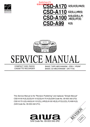 Aiwa-CSDA99-pr-sm维修电路原理图.pdf