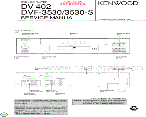 Kenwood-DVF3530-cd-sm 维修电路原理图.pdf