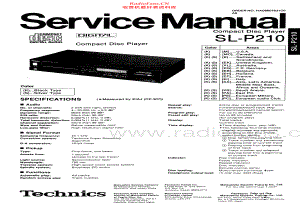 Technics-SLP210-cd-sm 维修电路原理图.pdf