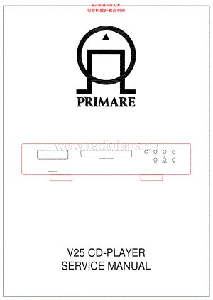 Primare-V25-cd-sm 维修电路原理图.pdf